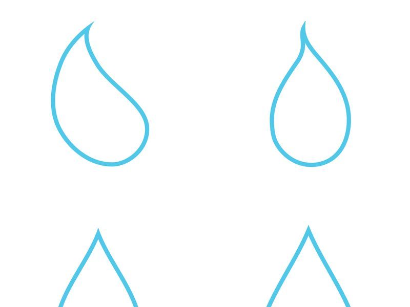 Waterdrop Logo Template vector