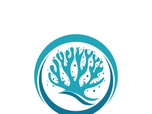 Corals icon logo design and symbol illustration vector