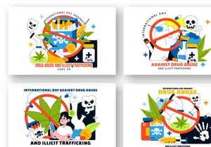 10 Drug Abuse And Illicit Trafficking Illustration