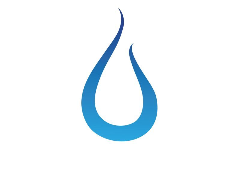 Water drop Logo Template vector illustration design