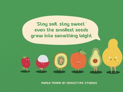 Pufilo Tropic | Rounded Playful Sans