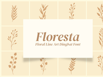 Floresta - Botanical Dingbat preview picture