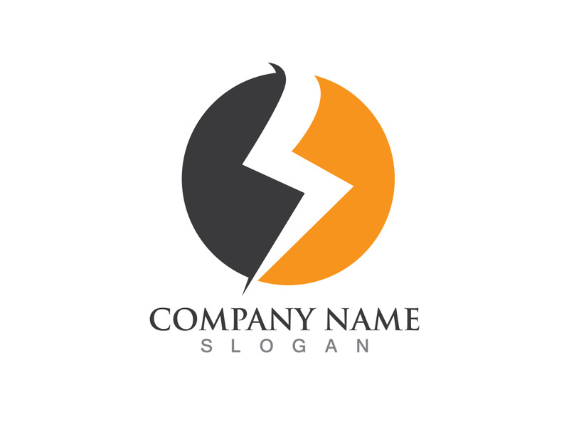 S letter logo initial company name