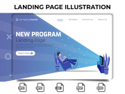 Landing Page Illustration 32