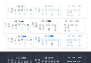 Flowchart Kit for Sketch / Figma