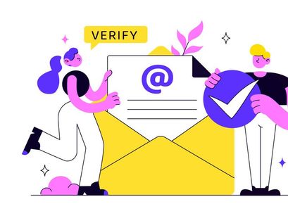 10 Email Verification Vector Illustration