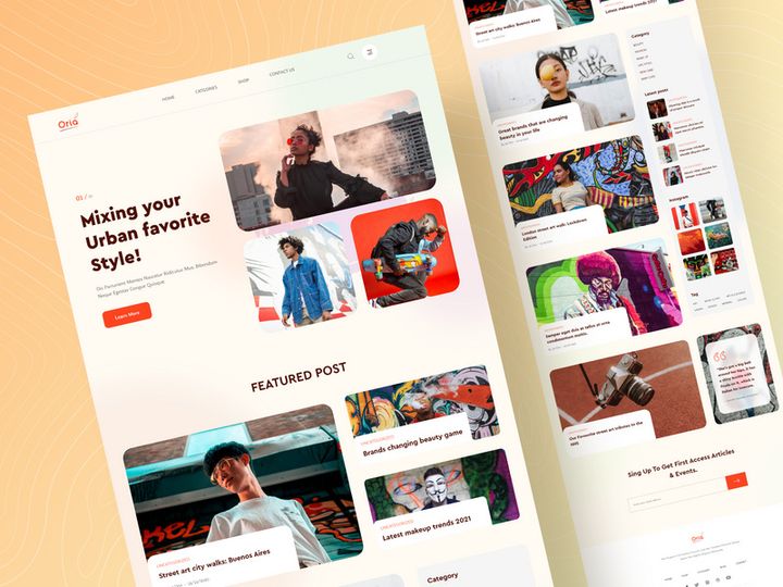 Oria Landing Pages Exploration preview picture