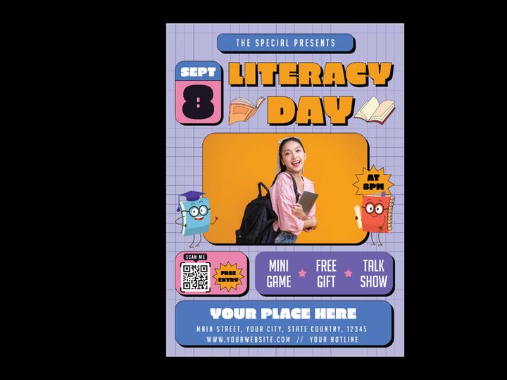 Literacy Day Flyer
