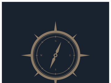 compass icon isolated on background.modern flat compass pictogram,business,marketing,internet concept.trendy simple vector symbol for websitedesign or button to mobile app.logo illustration. preview picture