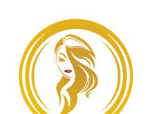 Women beauty, salon, spa, hair minimalist logo design inspiration