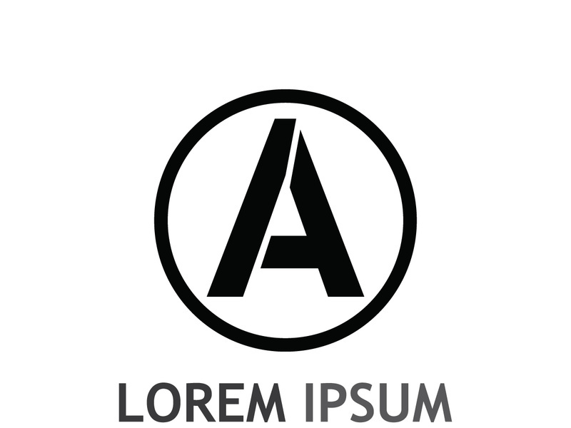modern and creative initial letter A logo.