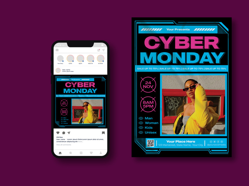 Cyber Monday Flyer