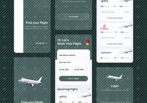 Desain UI/UX Aplikasi Pemesanan Penerbangan