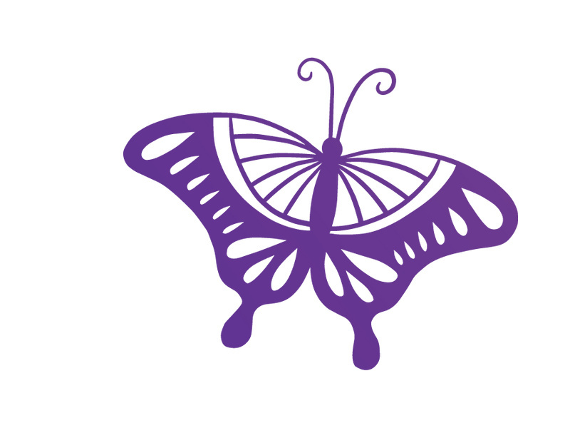 Butterfly, SVG Vector Illustration