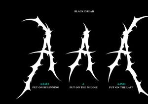 Black Dread | Death Metal Font