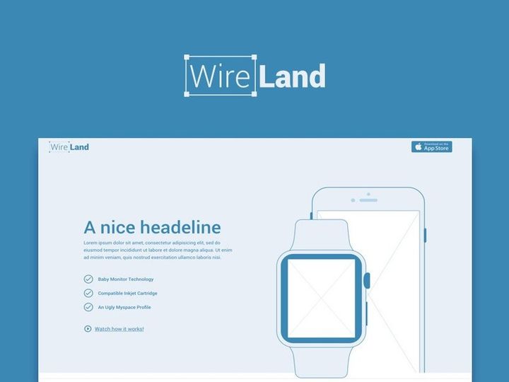 Wireland Sketch Template Demo