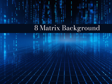 A matrix futuristic background preview picture