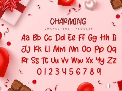 Charming - Romantic Display Font