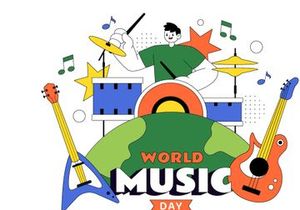 10 World Music Day Illustration