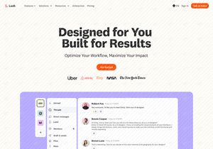 Lust - Saas Website Landing Page