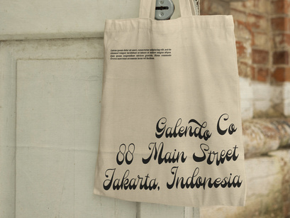 Bastille Fields | Vintage Script