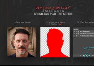 Ultimate Cartoon Photoshop Action