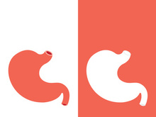 stomach care icon design concept vector illustration