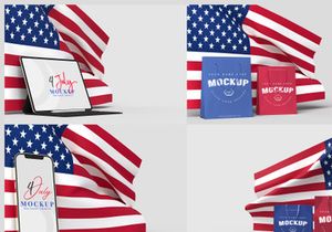 4th July Concepts Mockup