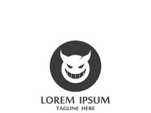 Coffee bean logo design.