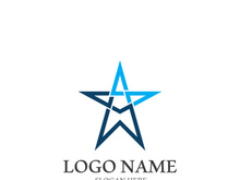 Star icon template vector illustration design