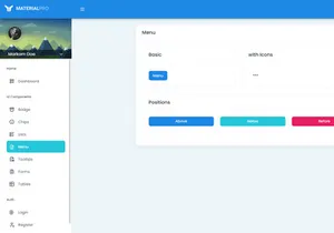 MaterialPro Free Angular Admin Dashboard Template