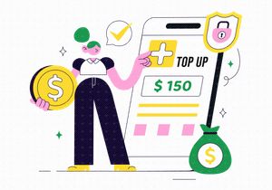 10 Top Up Balance Illustration