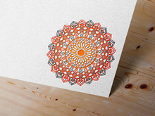 Mandala Flower Decoration Vector template