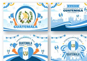 12 Guatemala Independence Day Illustration