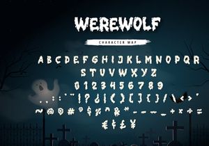 Werewolf - Display Font