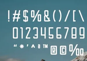 Ludane Condensed Font