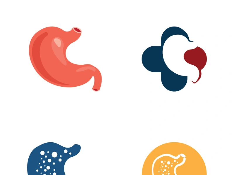 stomach care icon design concept vector illustration