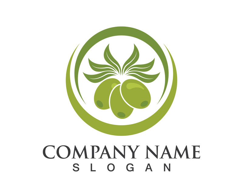 Extra virgin olive oil logo icon design vector illustration