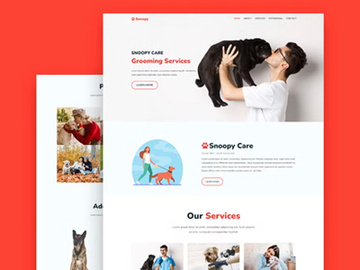 Pet Care HTML Template preview picture