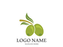 Extra virgin olive oil logo icon design vector illustration