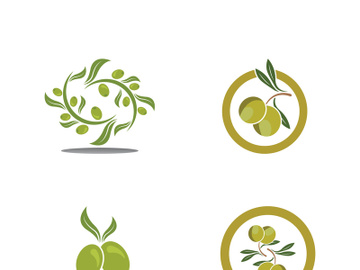 Extra virgin olive oil logo icon design vector illustration preview picture