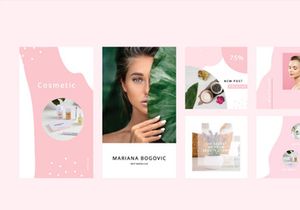 Free Cosmetic Social Media Template