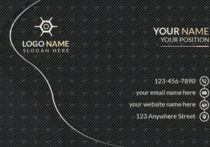 Luxury Business Card Design Template