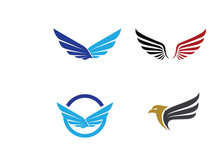 Wing Bird logo images illustration design