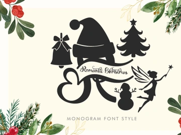 Romantic Christmas Monogram preview picture