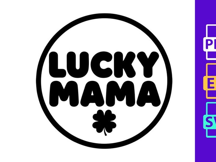 Lucky Mama Circular Logo