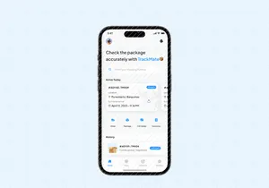 TrackMate - Package Tracking Mobile App