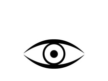 Eye vector logo design image template