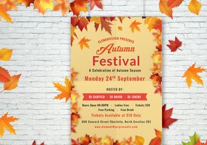 Autumn Festival Flyer