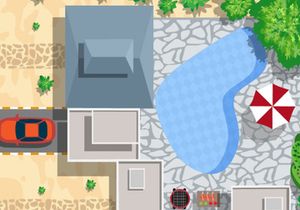 A set of maps top view